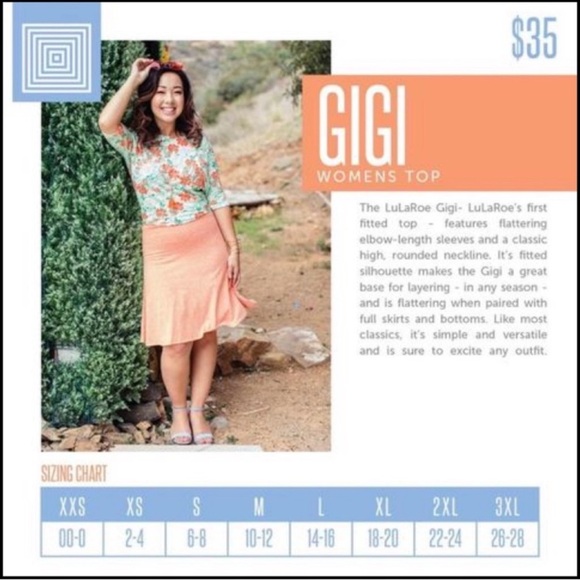 LuLaRoe Gigi top - Picture 7 of 7